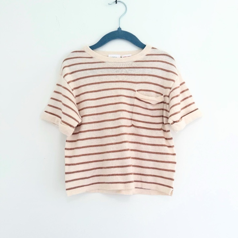 Zara soft knit t-shirt 3 years